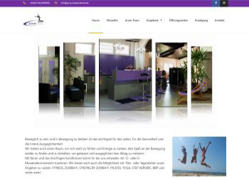 Screenshot Kundenhomepage