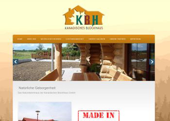 Screenshot Kundenhomepage